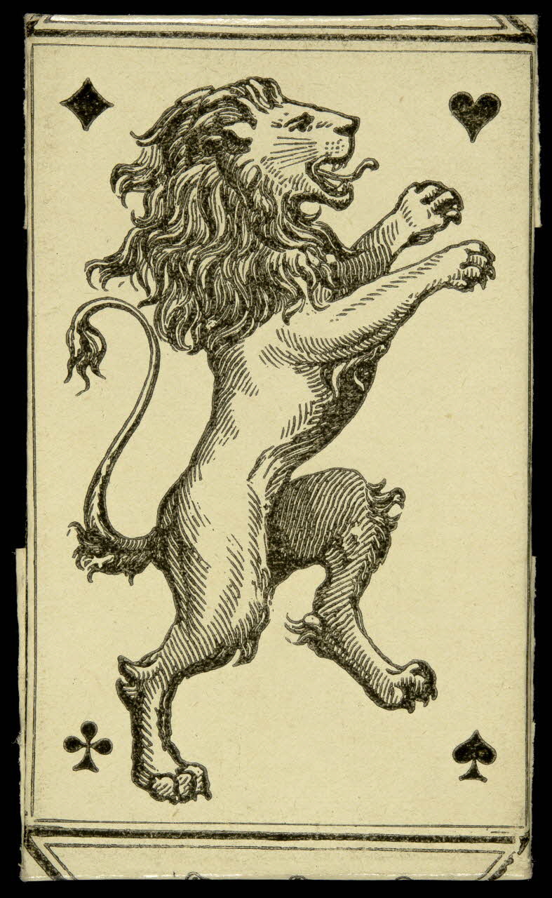 cartes à jouer Papier d'emballage de cartes à jouer 1967.185.2199 Photo