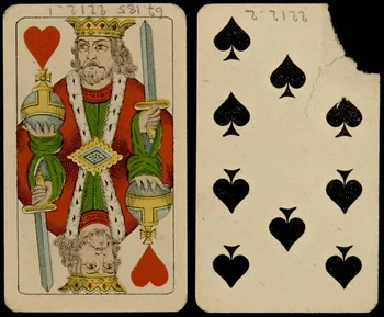 cartes à jouer Cartes à jouer 1967.185.2212.1/2 Photo