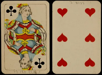 cartes à jouer Cartes à jouer 1967.185.2218.1/2 Photo