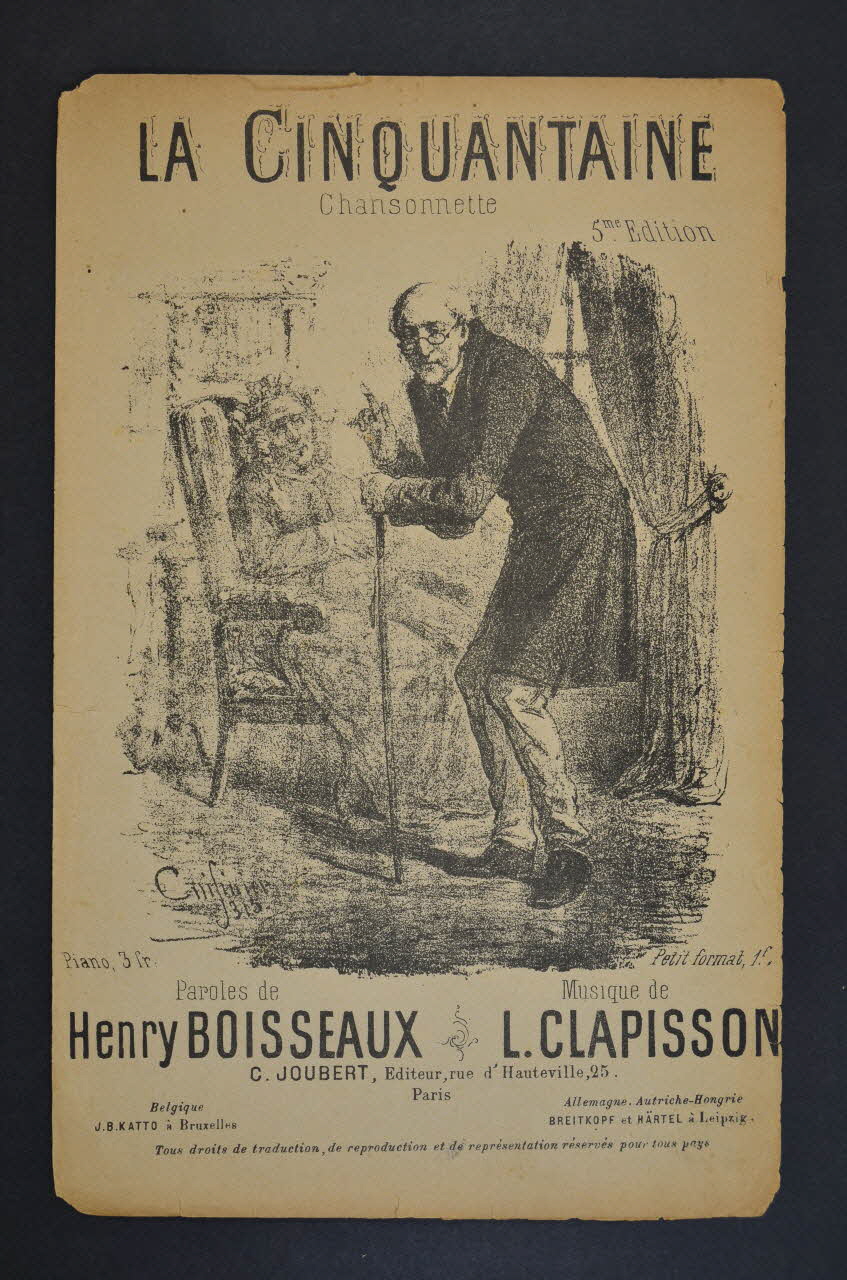 chanson petit format 1965.177.17 Photo Mucem