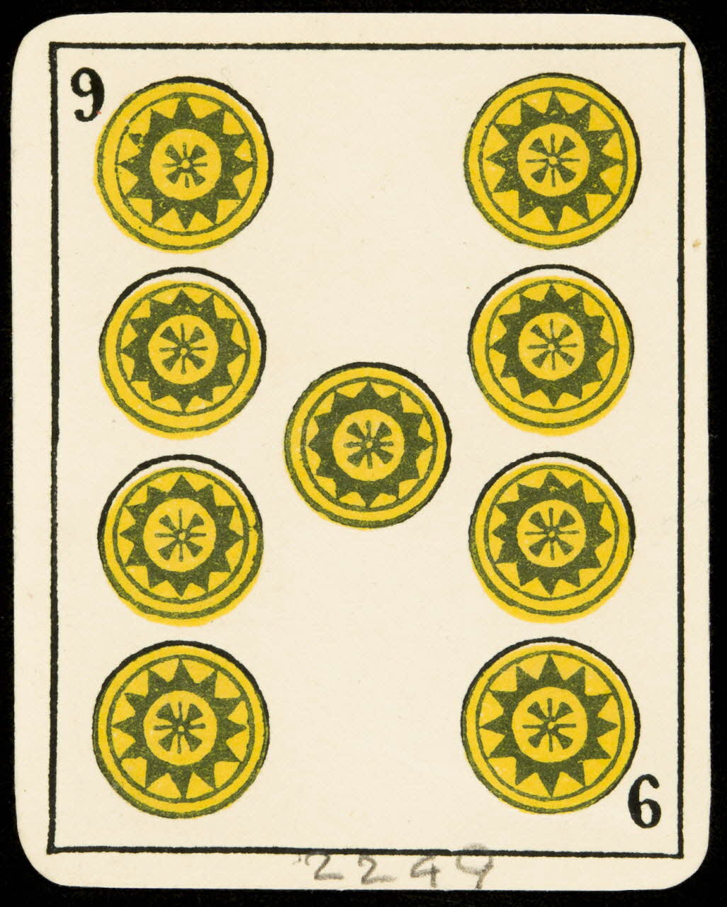 cartes à jouer Carte à jouer 1967.185.2249 Photo