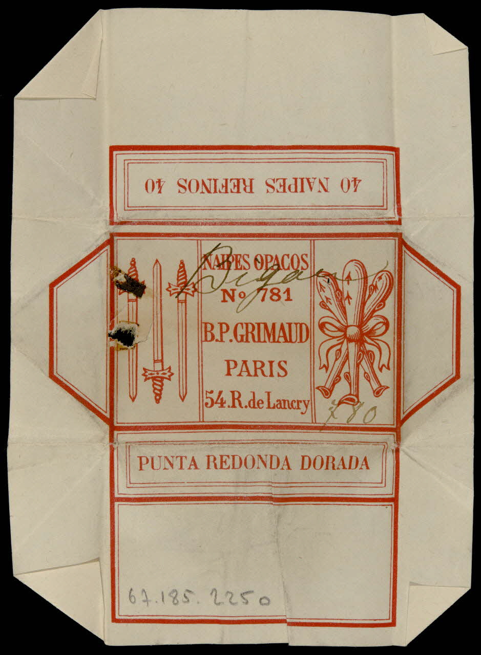 cartes à jouer NAIPES OPACOS  B.P. GRIMAUD 1967.185.2250 Photo