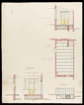 dessin Dessin d'architecture 1967.185.2261  Photo