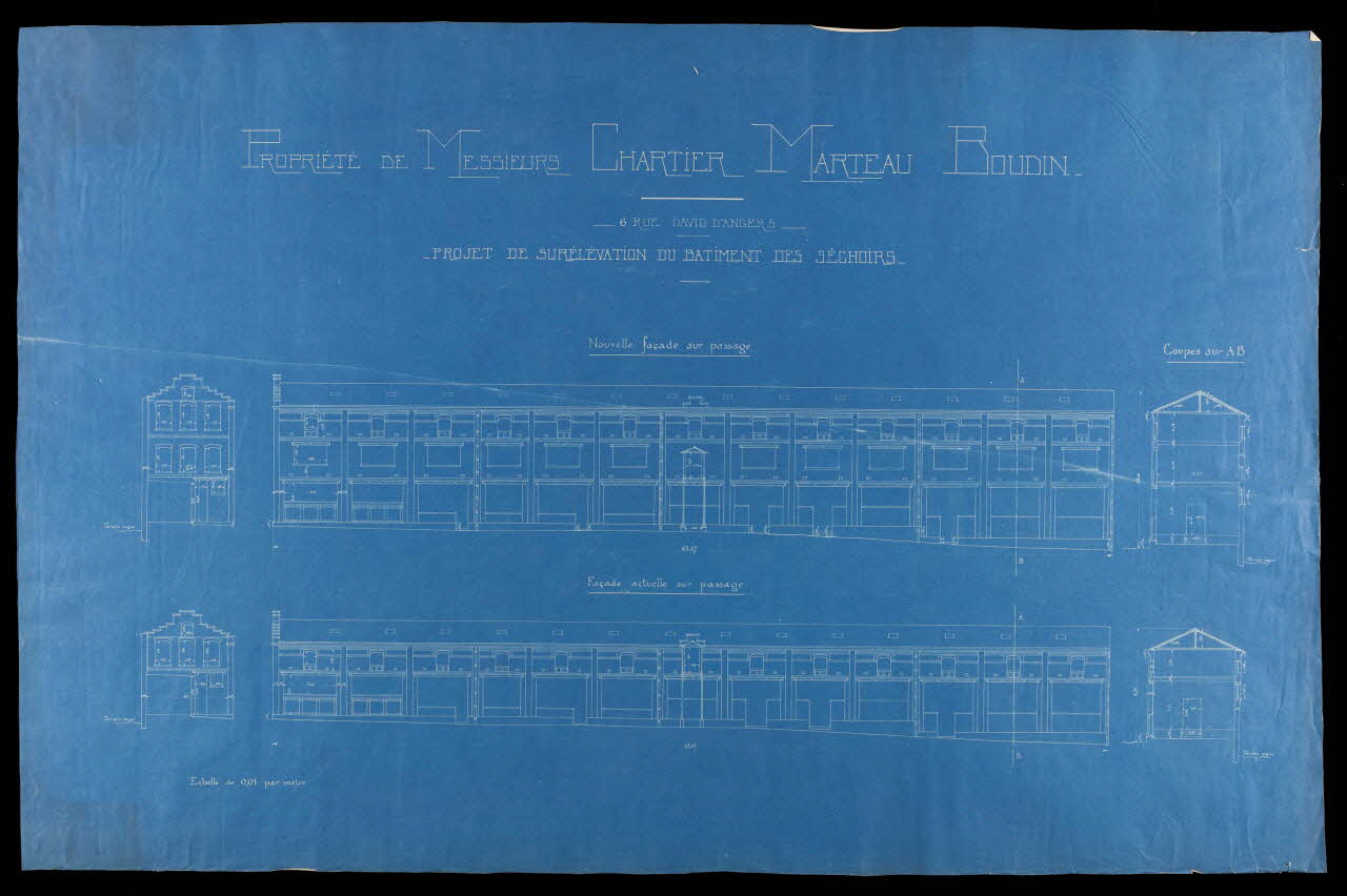 dessin PROPRITE DE MESSIEURS CHARTIER MARTEAU BOUDIN. 1967.185.2263 Photo