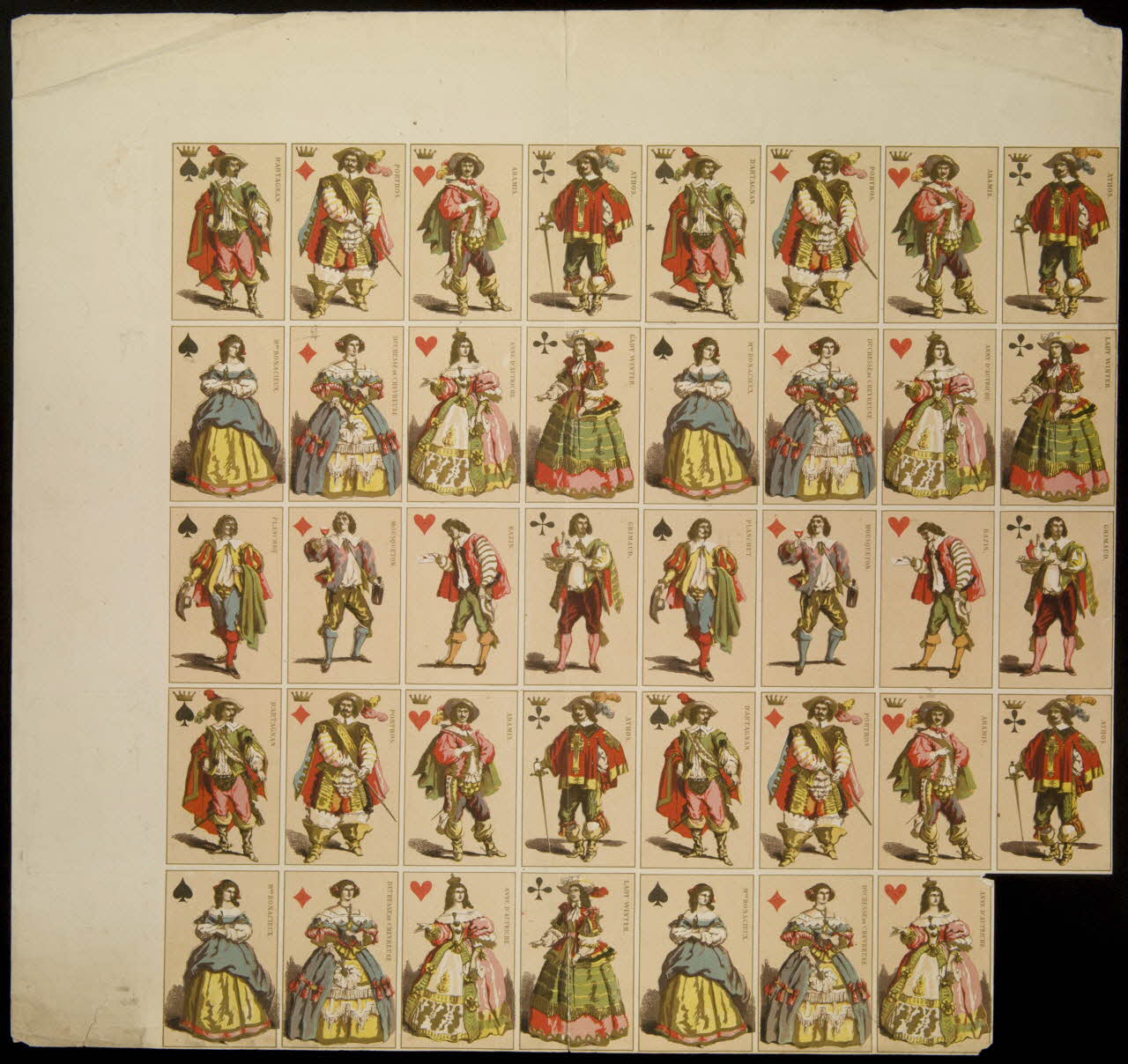 estampe Cartes à jouer 1967.185.2280 Photo