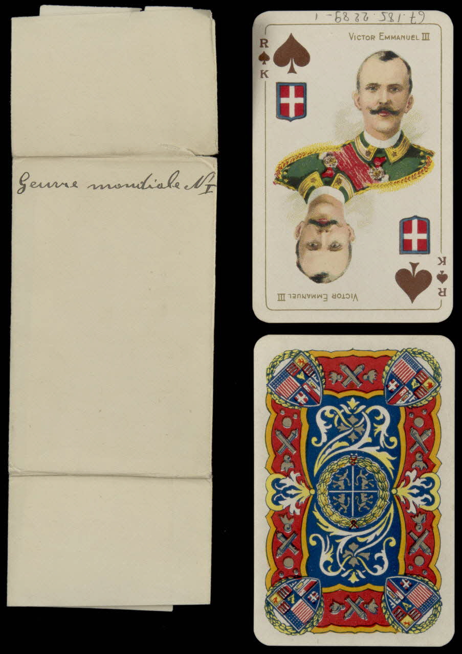 cartes à jouer Cartes à jouer 1967.185.2289.1-2 Photo