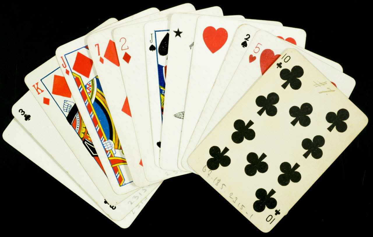 cartes à jouer Ensemble hétérogène de cartes à jouer 1967.185.2315.1-12 Photo