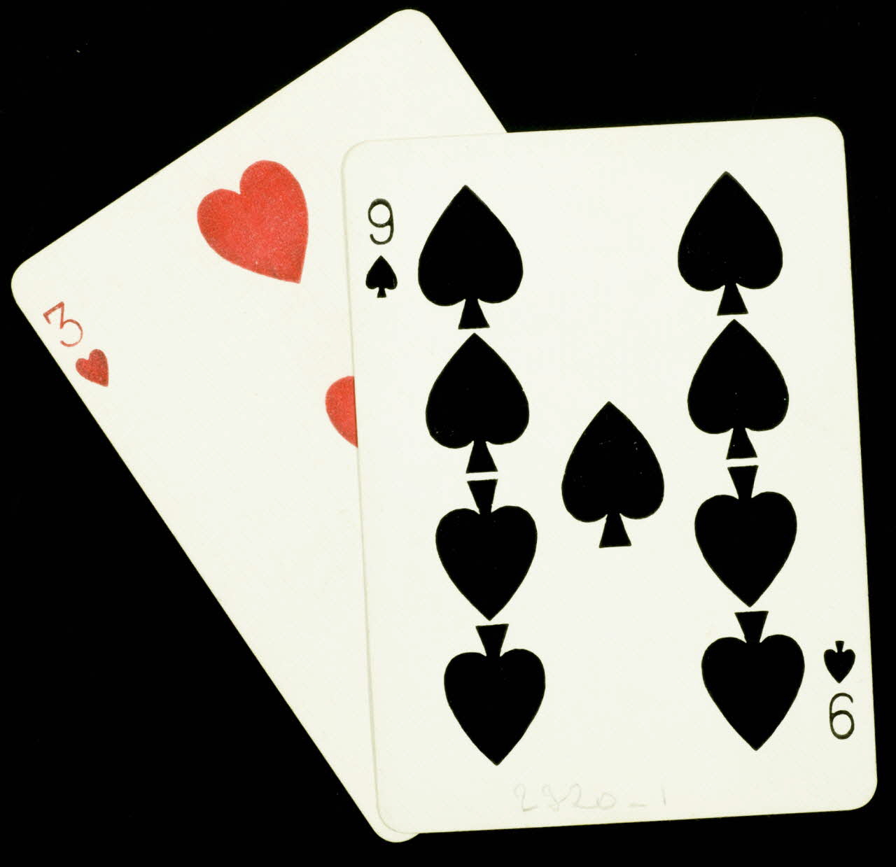 cartes à jouer Cartes à jouer 1967.185.2320.1-2 Photo