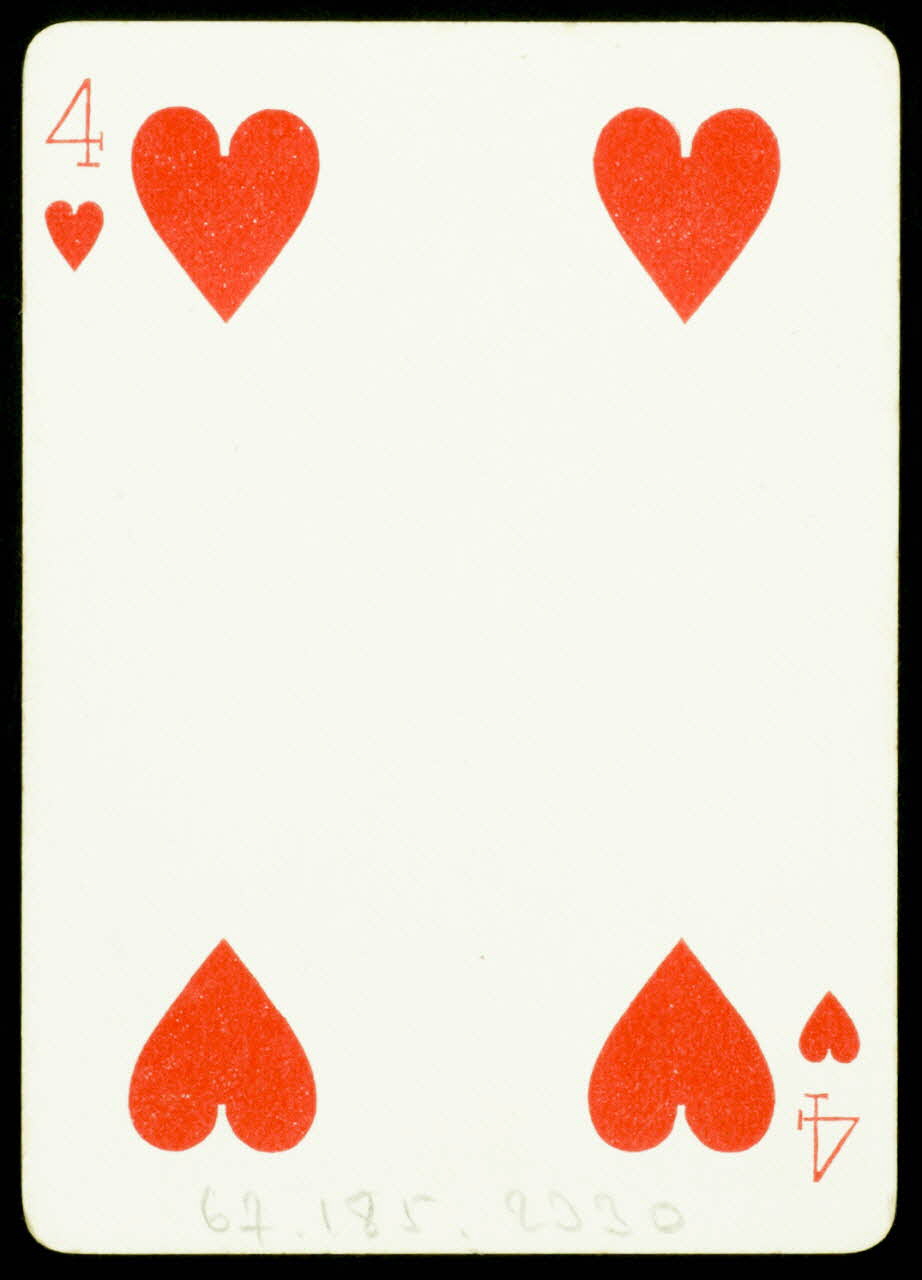 cartes à jouer Carte à jouer 1967.185.2330 Photo