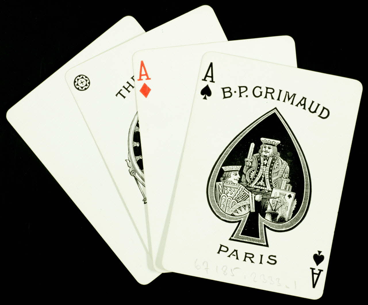 cartes à jouer Cartes à jouer 1967.185.2333.1-4 Photo