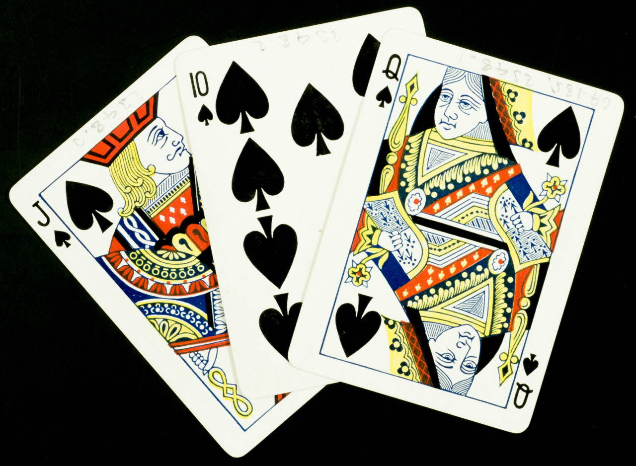 cartes à jouer Cartes à jouer 1967.185.2348.1-3 Photo