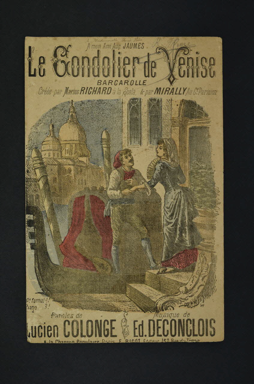 chanson petit format 1965.177.24 Photo Mucem