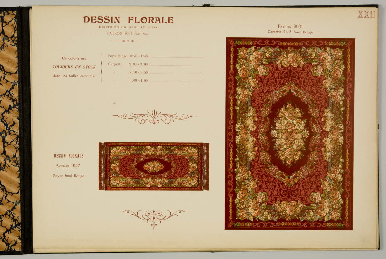 album DESSIN FLORALE 1967.185.2365.23 Photo