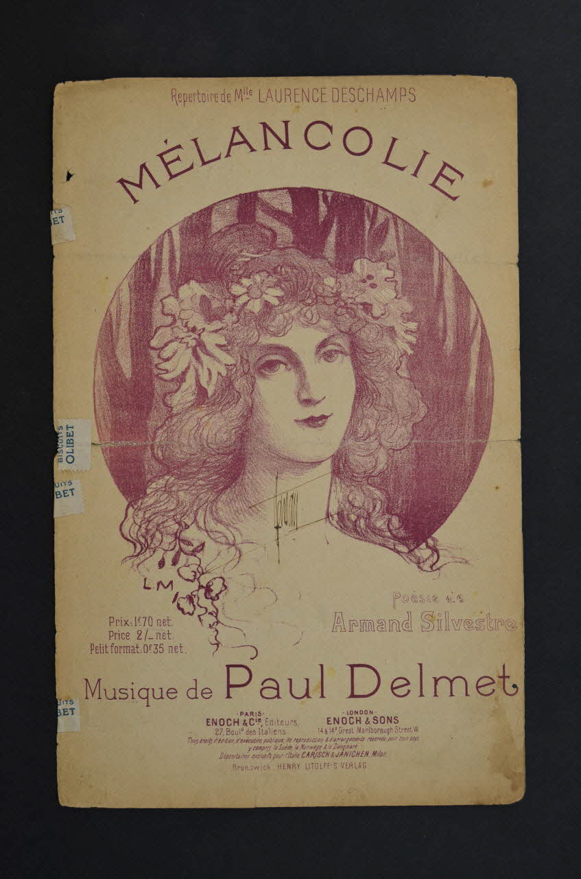 chanson petit format 1966.192.7 Photo Mucem