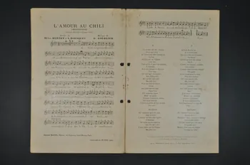 William Burtey ; Gustave Goublier ; Louis Bousquet ; Charles Mayol ; Félix Mayol chanson petit format Île-de-France, France 1909 1966.192.9 Photo Mucem