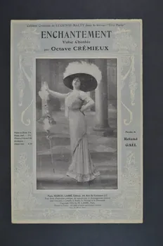 Roland GaëL ; Octave Crémieux ; Labbé chanson petit format Île-de-France, France 1910 1965.177.29  Photo Mucem