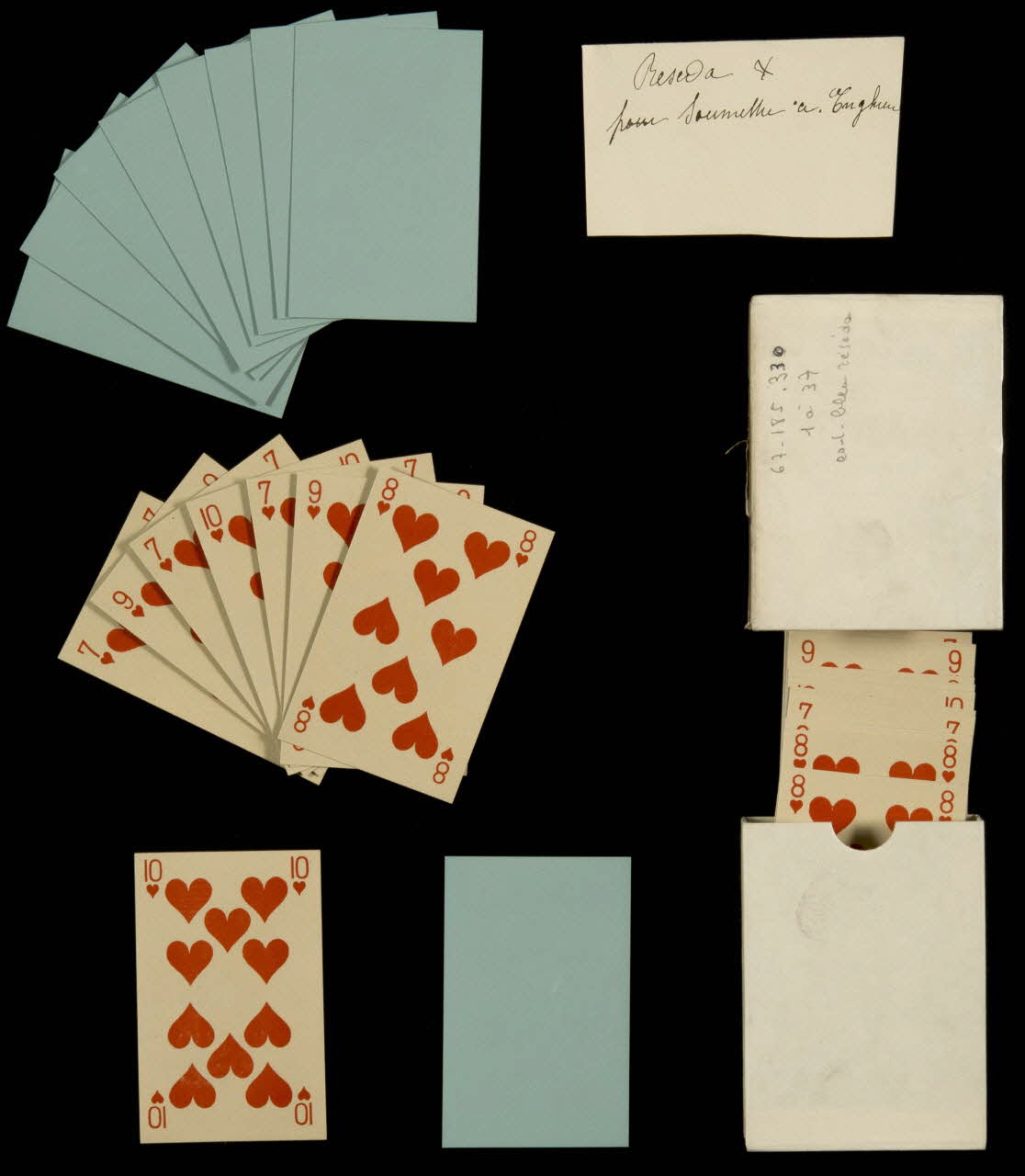 cartes à jouer Jeu de cartes 1967.185.330.1/37 Photo