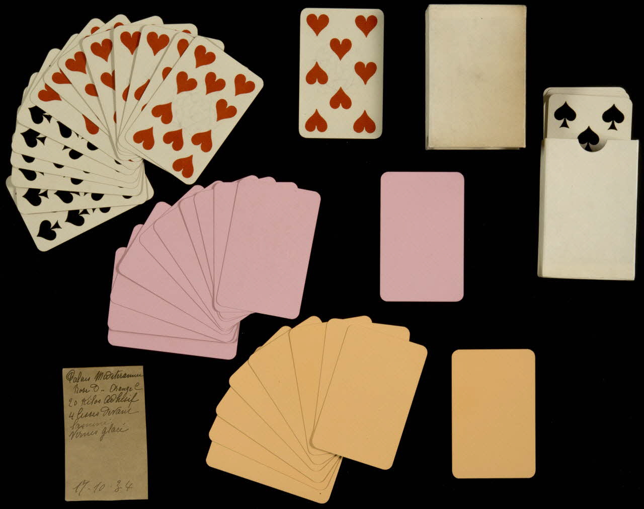 cartes à jouer Jeu de cartes 1967.185.343.1/48 Photo