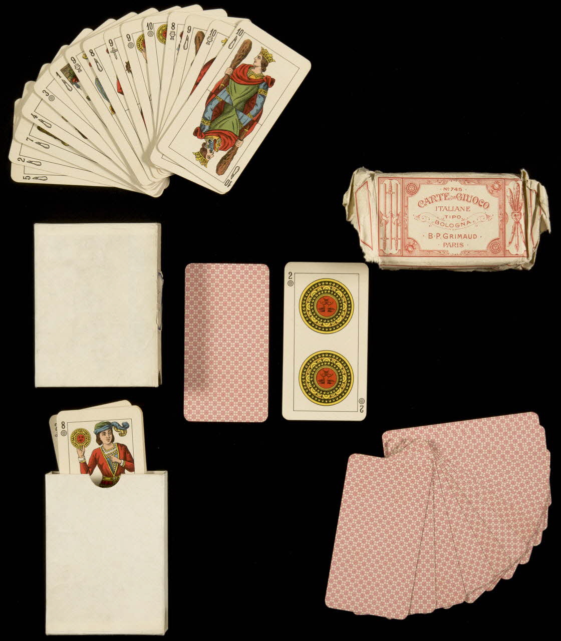 cartes à jouer Jeu de cartes 1967.185.346.1/39 Photo