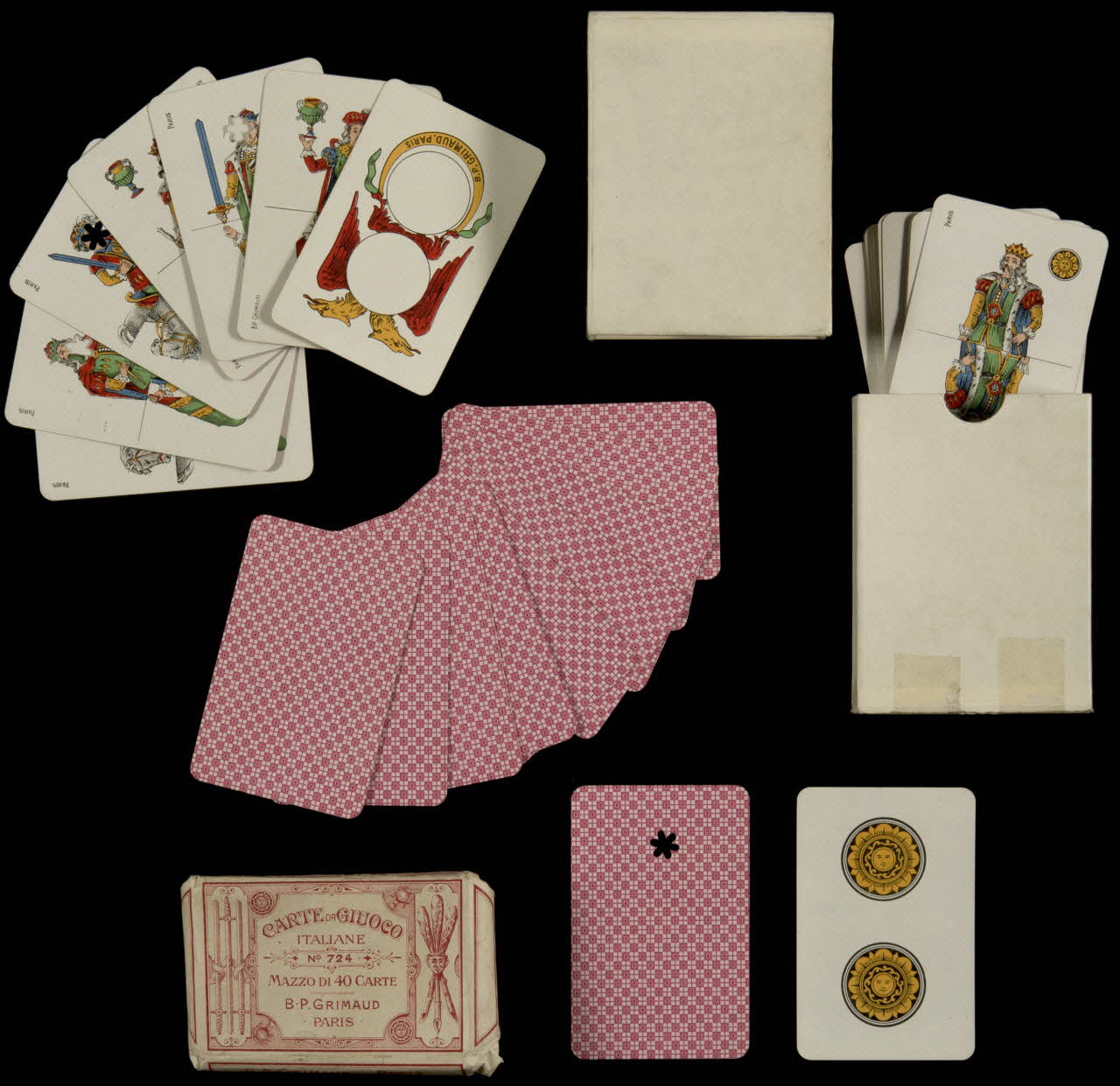 cartes à jouer Jeu de cartes 1967.185.347.1/39 Photo