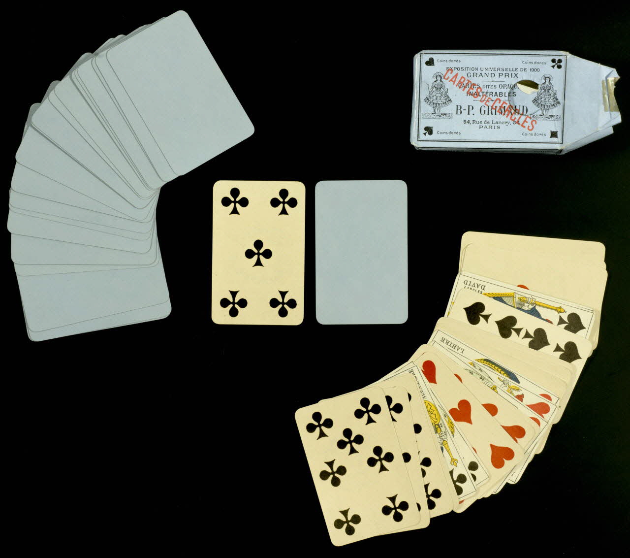 cartes à jouer CARTES DE CERCLES 1967.185.374.1-49 Photo