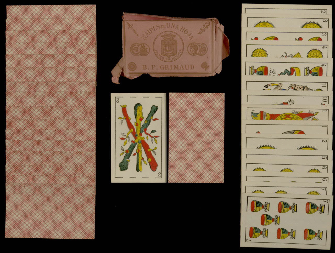 cartes à jouer Jeu d'aluette 1967.185.379.1-41 Photo