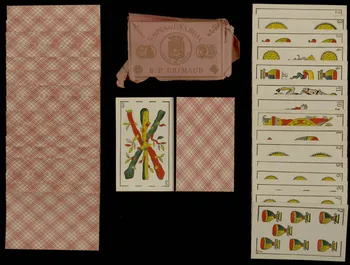 cartes à jouer Jeu d'aluette 1967.185.379.1-41 Photo