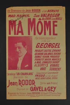 chanson petit format 1965.177.34  Photo Mucem