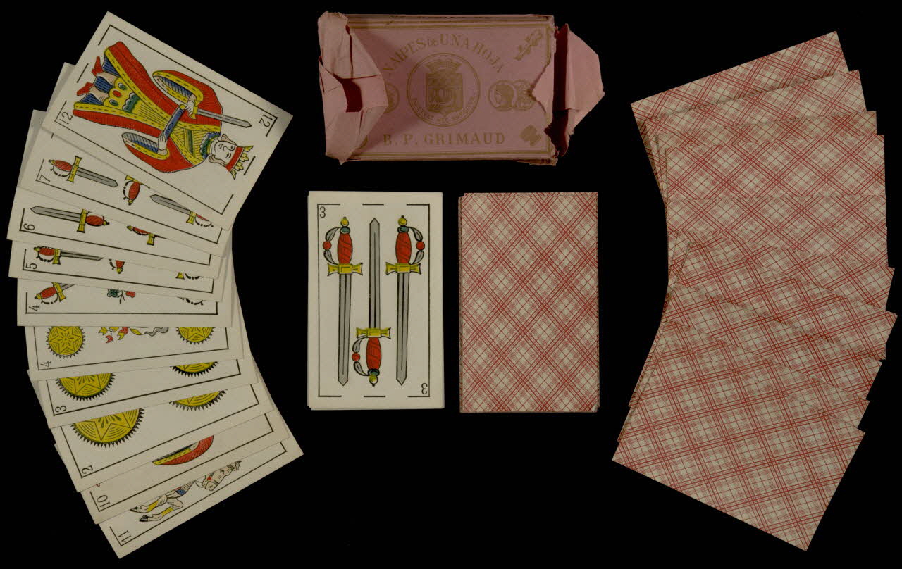 cartes à jouer Jeu d'aluette 1967.185.381.1-41 Photo