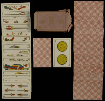 cartes à jouer Jeu d'aluette 1967.185.383.1-41 Photo