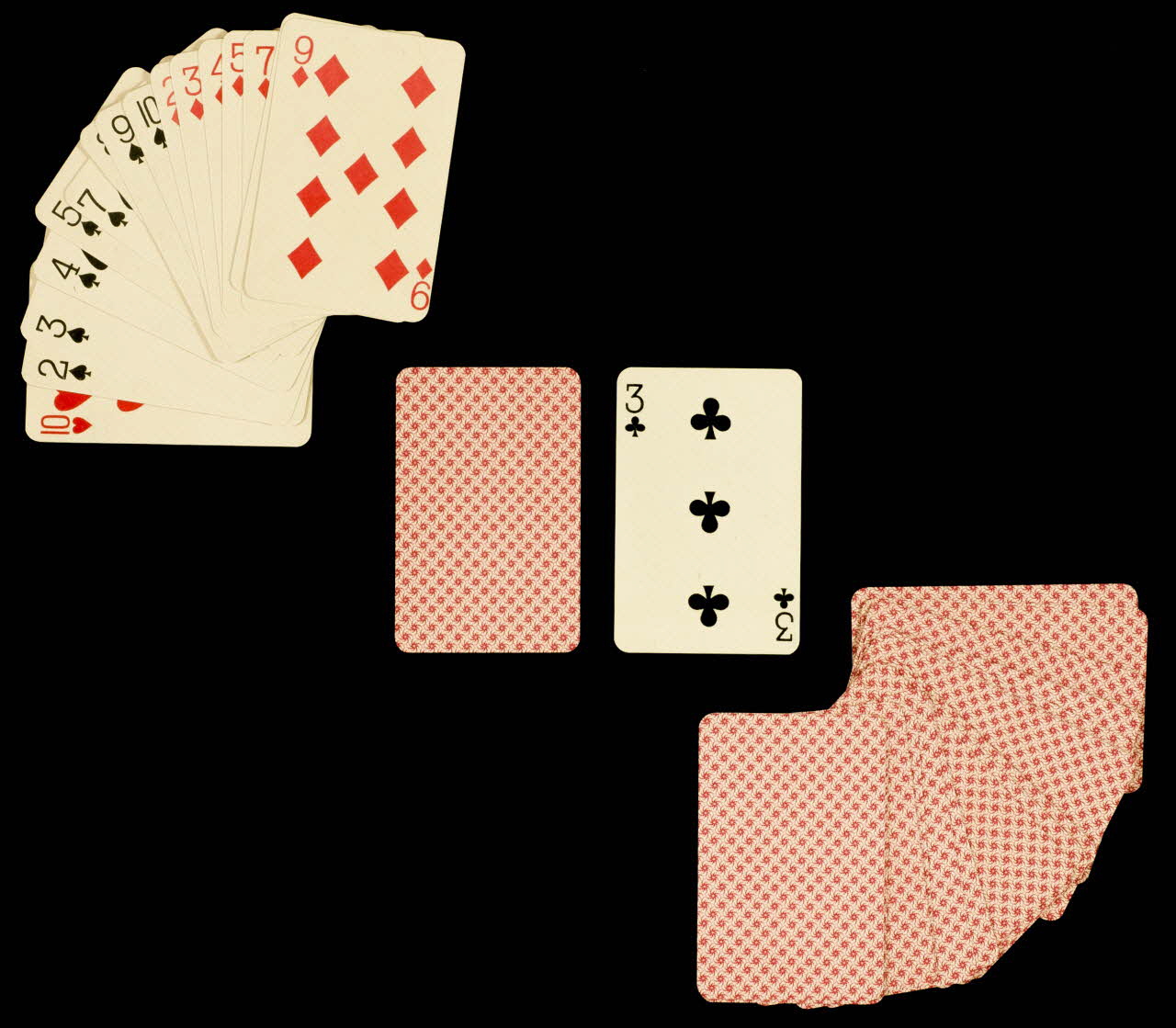 cartes à jouer Jeu de cartes 1967.185.388.1-54 Photo