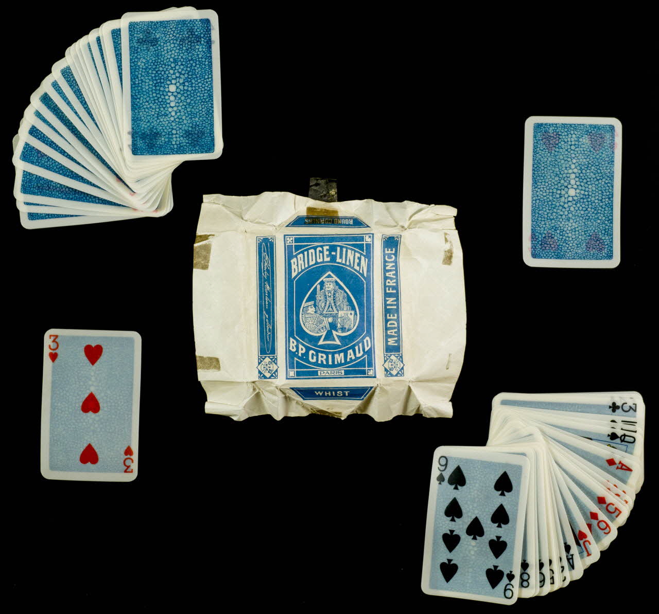 cartes à jouer Cartes à jouer à enseignes françaises 1967.185.401.1-57 Photo