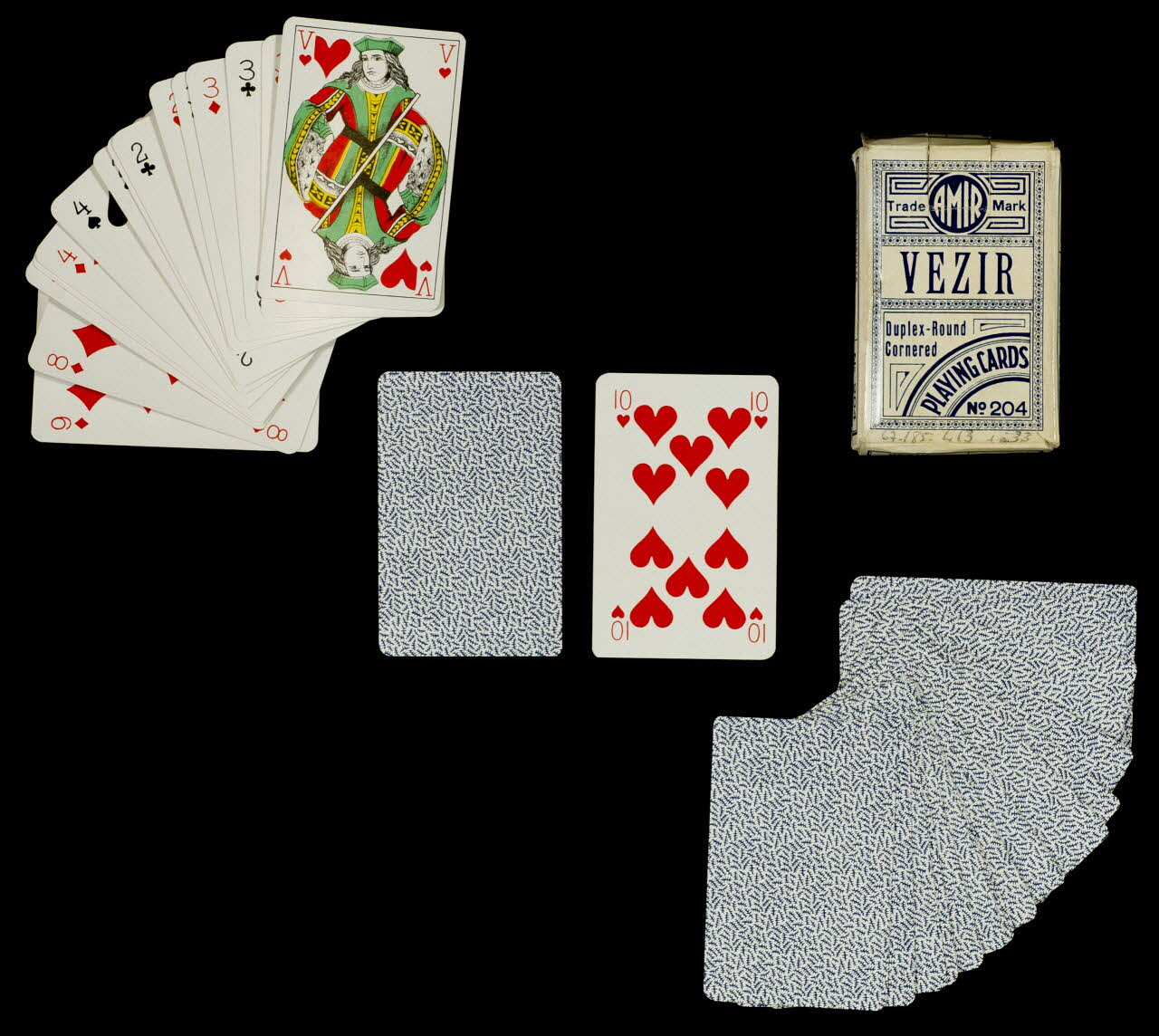 jeu de cartes VEZIR  PLAYING CARDS 1967.185.413.1-34 Photo