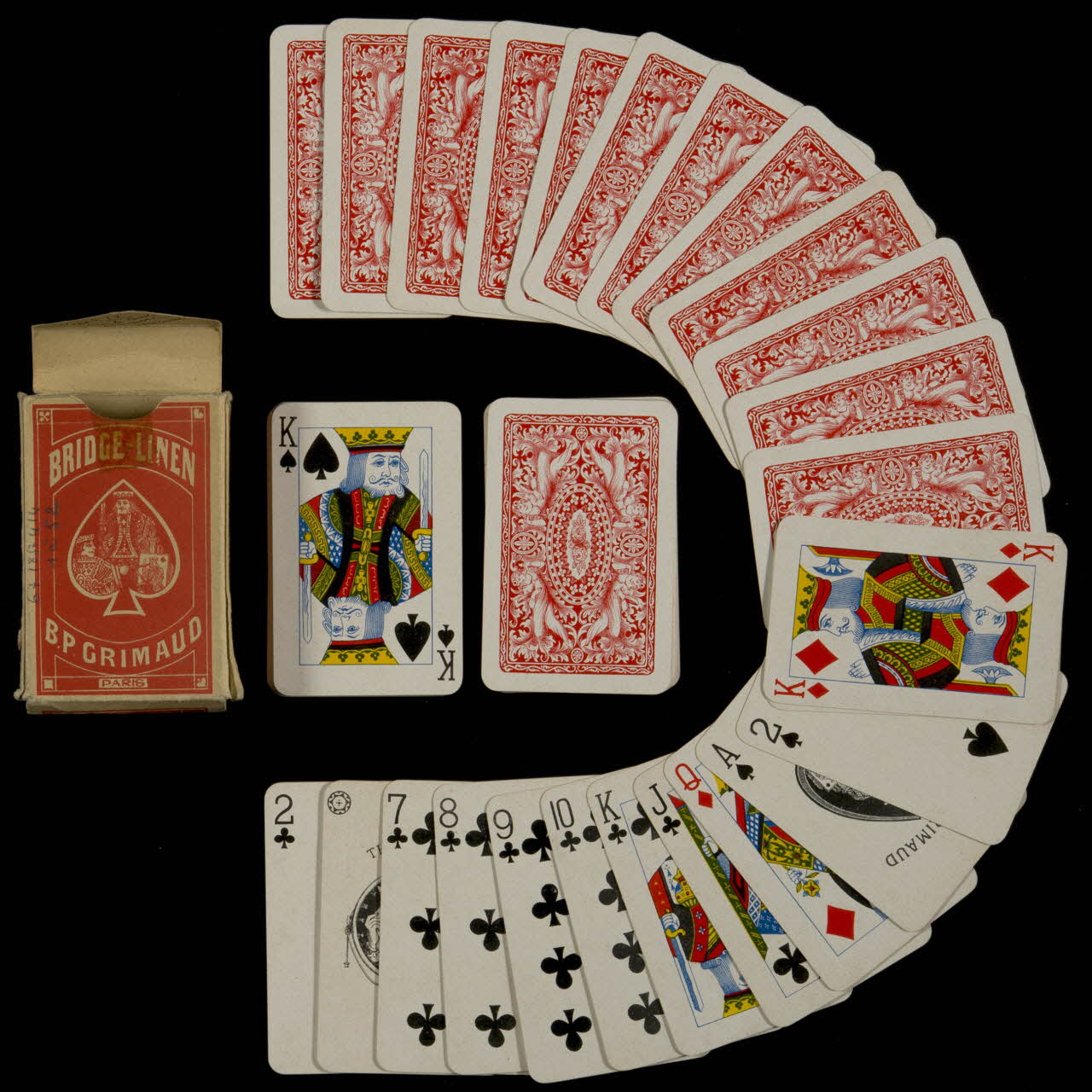 cartes à jouer Jeu de cartes 1967.185.414.1-52 Photo