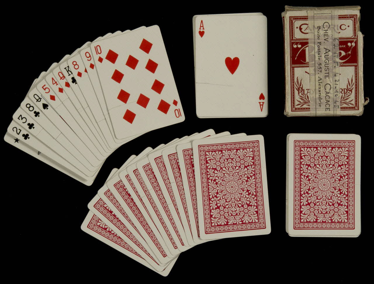 cartes à jouer Jeu de cartes 1967.185.421.1-47 Photo
