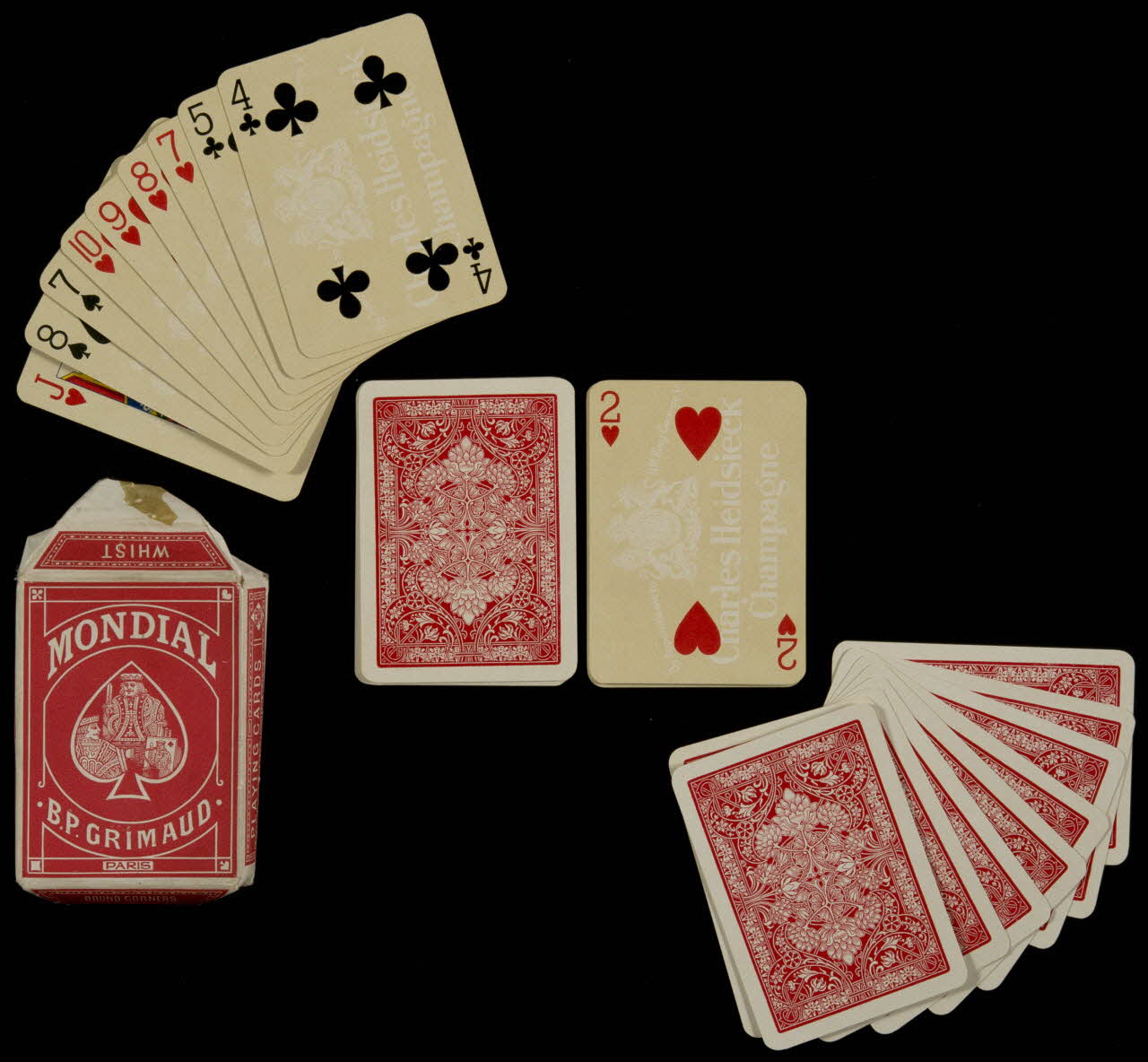 cartes à jouer Jeu de cartes 1967.185.423.1-52 Photo