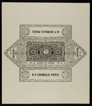 estampe Emballage de cartes à jouer Grimaud 1967.185.432.2 Photo