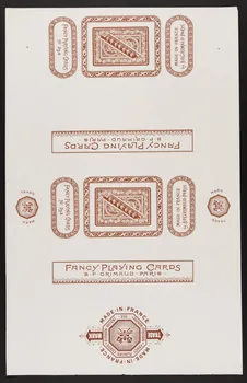 estampe FANCY PLAYING CARDS 1967.185.456.3  Photo