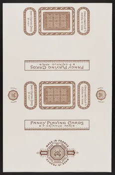 estampe FANCY PLAYING CARDS 1967.185.460.2  Photo