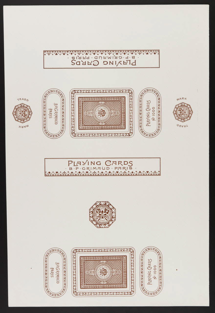 estampe PLAYING CARDS 1967.185.463.10 Photo