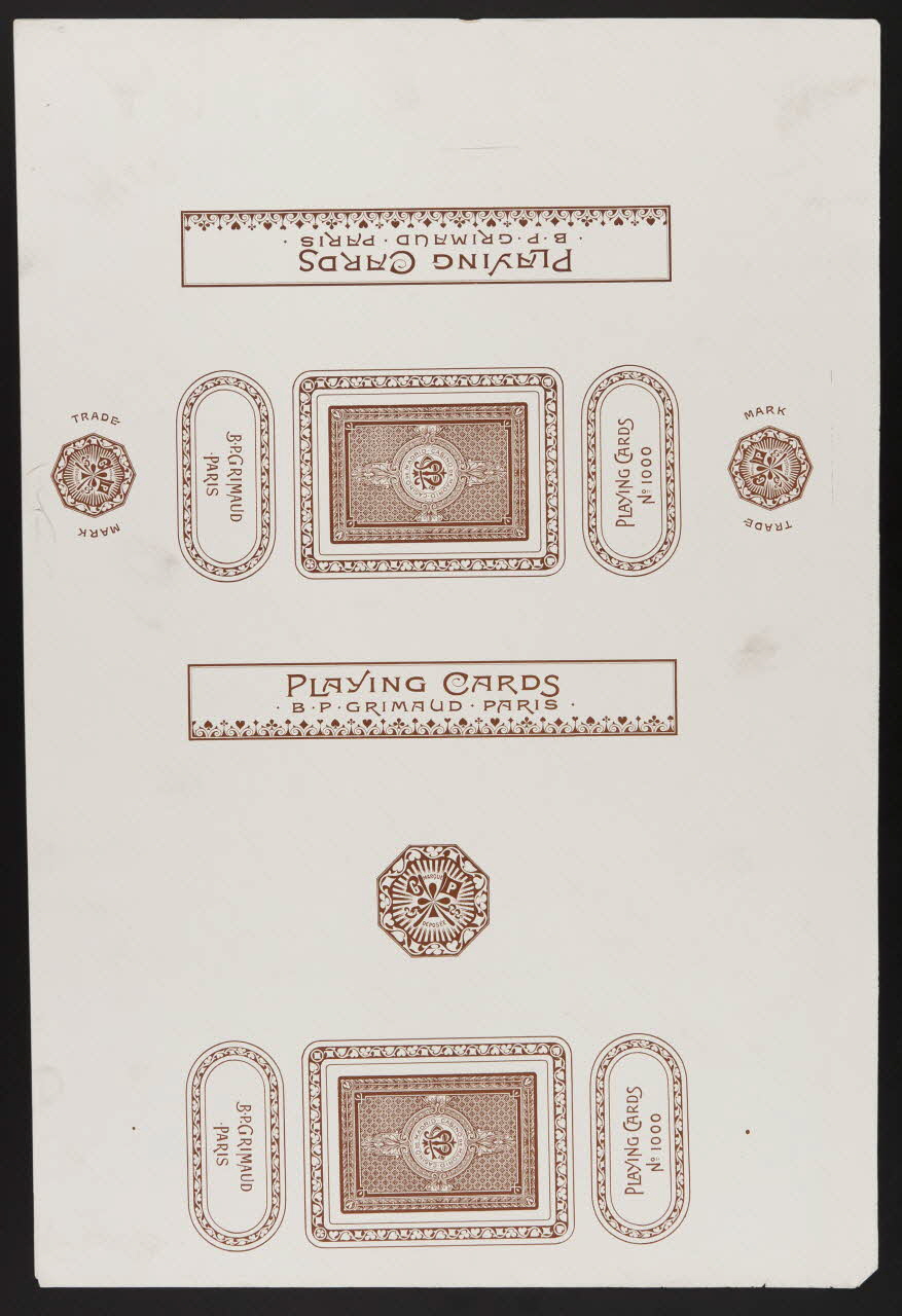 estampe PLAYING CARDS 1967.185.463.13 Photo