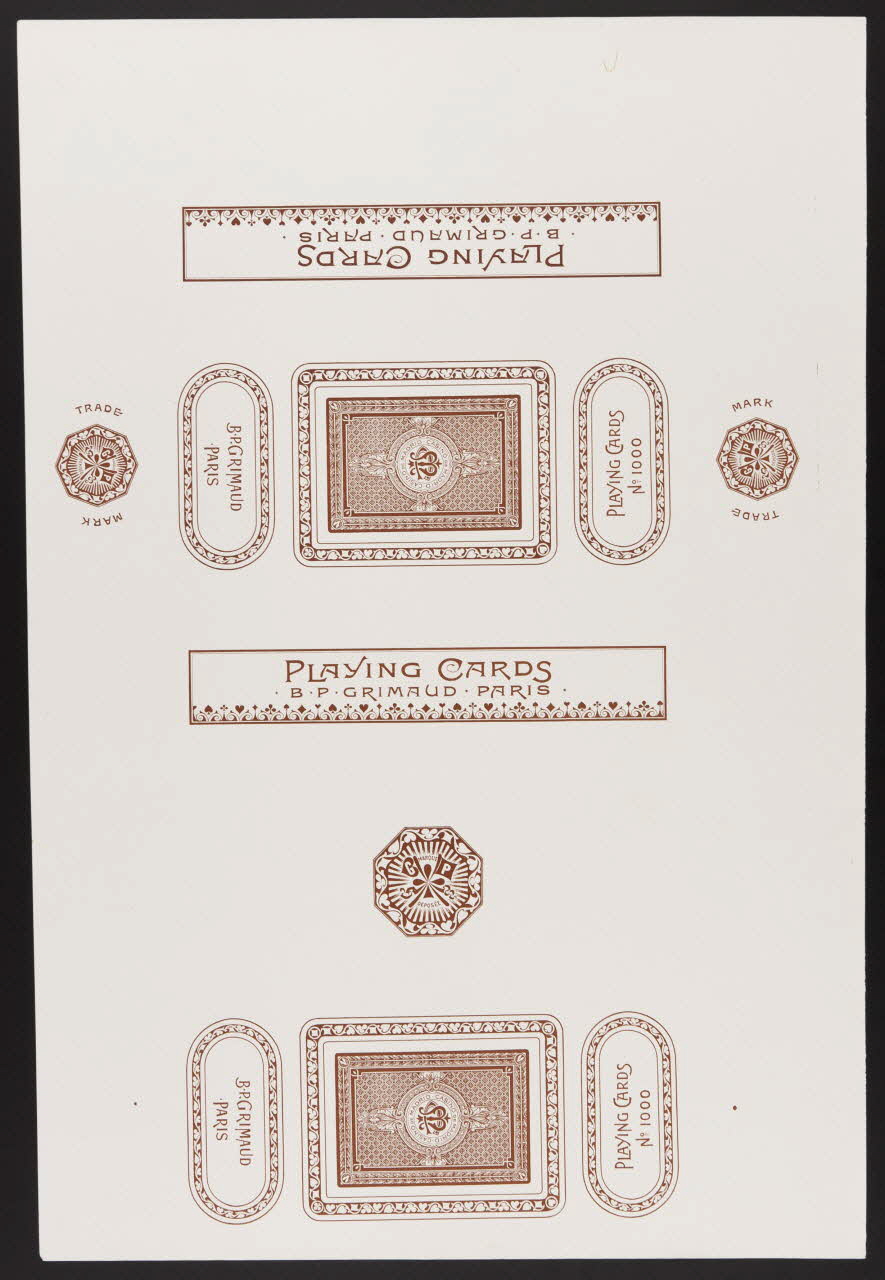 estampe PLAYING CARDS 1967.185.463.5 Photo
