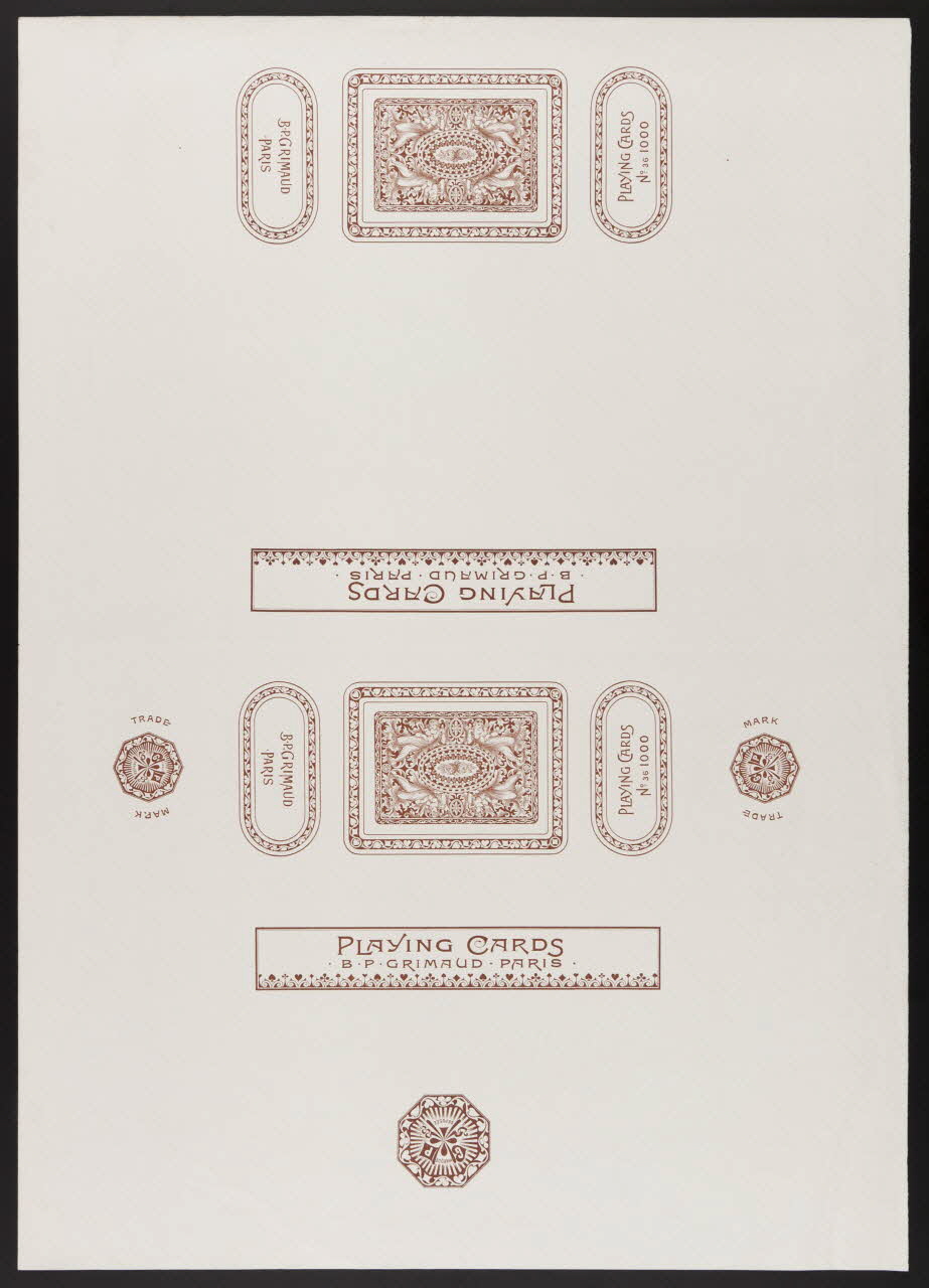 estampe PLAYING CARDS 1967.185.464.1 Photo