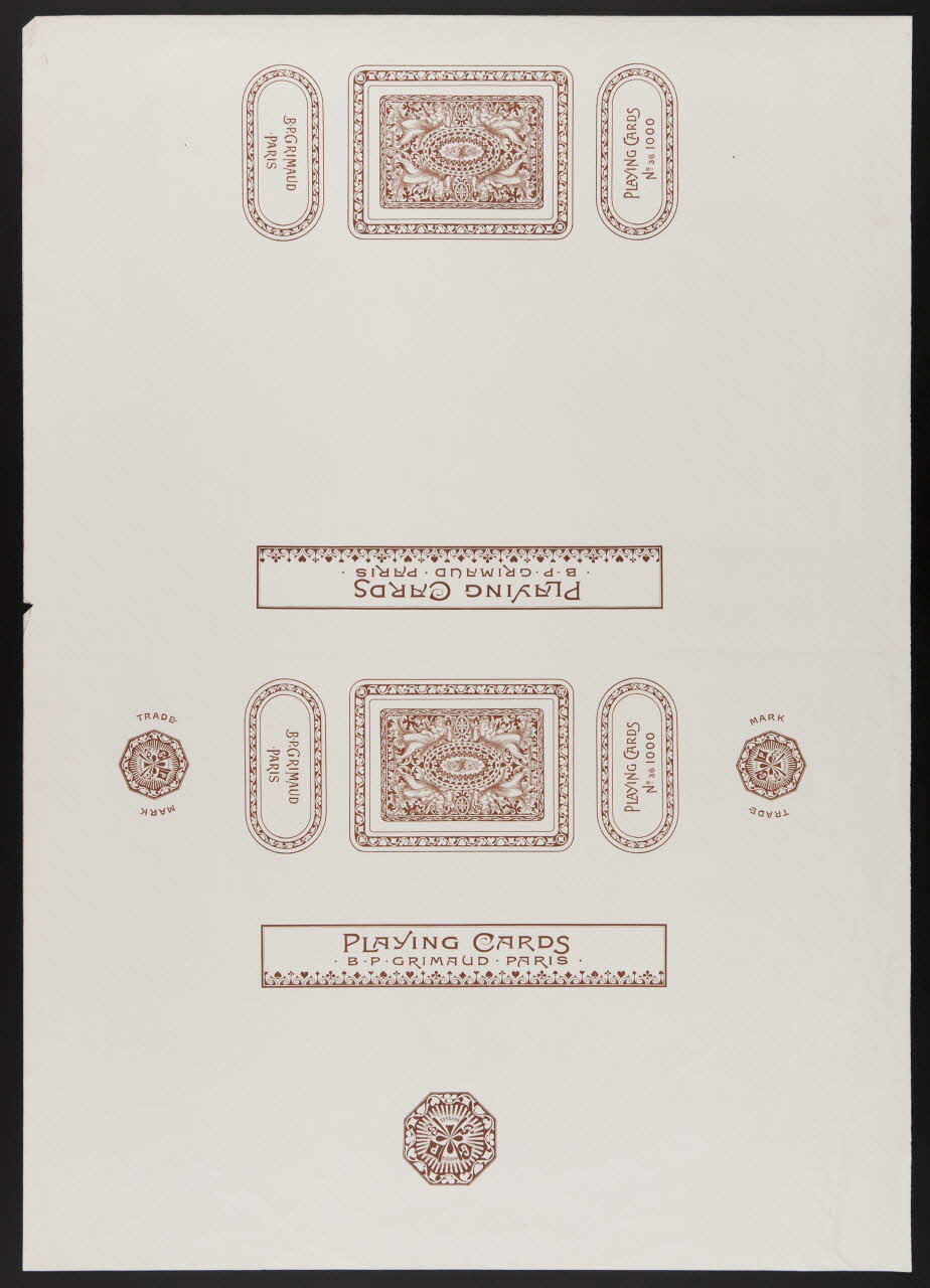 estampe PLAYING CARDS 1967.185.464.4 Photo