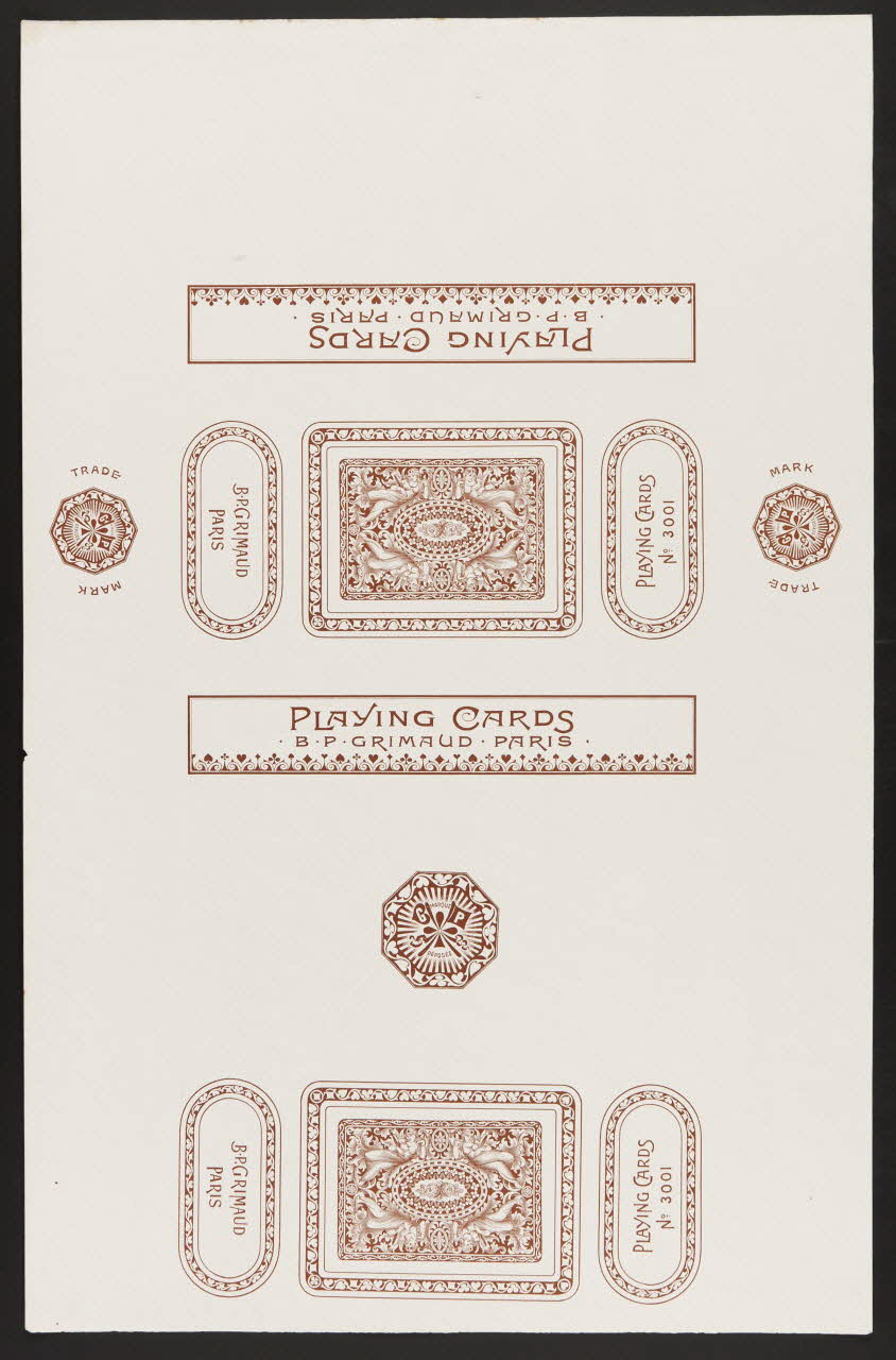 estampe PLAYING CARDS 1967.185.469.11 Photo