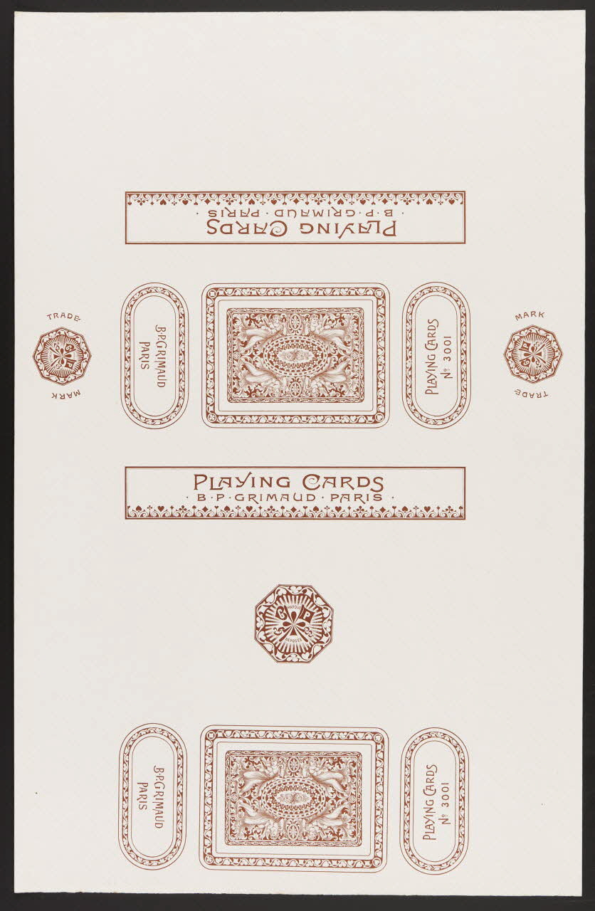 estampe PLAYING CARDS 1967.185.469.2 Photo