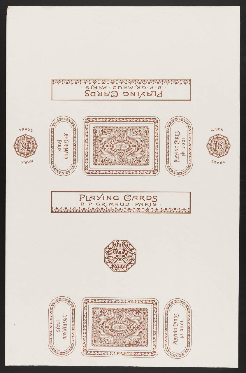 estampe PLAYING CARDS 1967.185.469.5 Photo