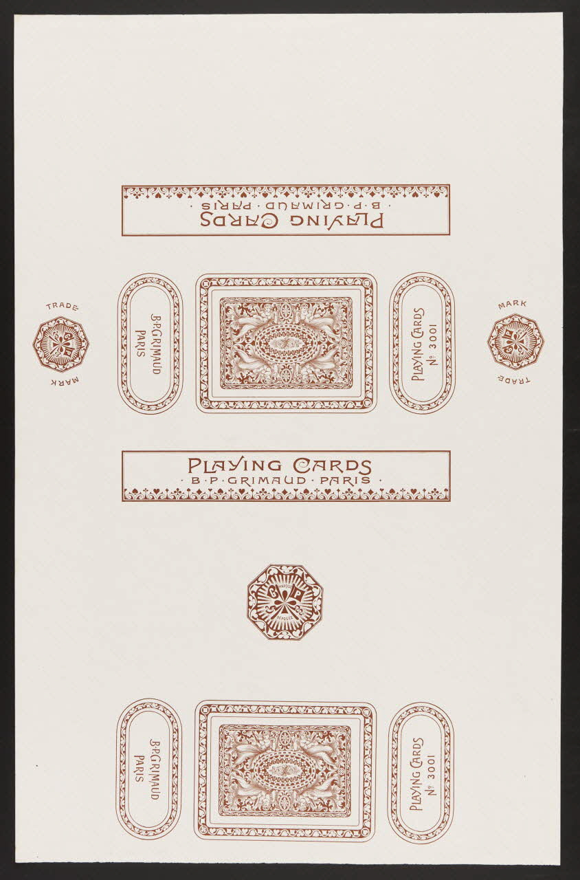 estampe PLAYING CARDS 1967.185.469.7 Photo