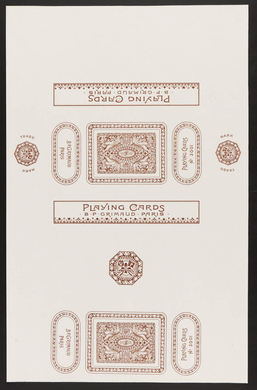 estampe PLAYING CARDS 1967.185.469.8 Photo