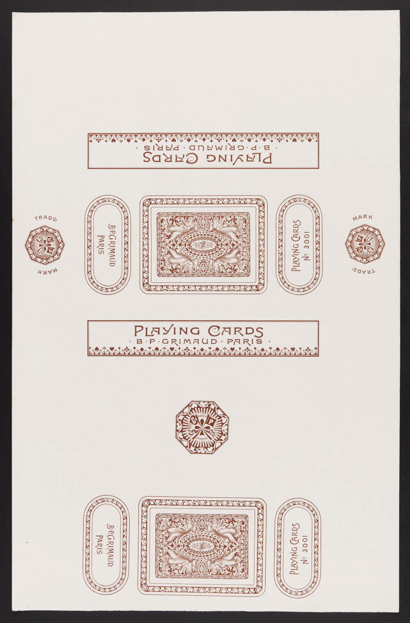 estampe PLAYING CARDS 1967.185.469.9 Photo